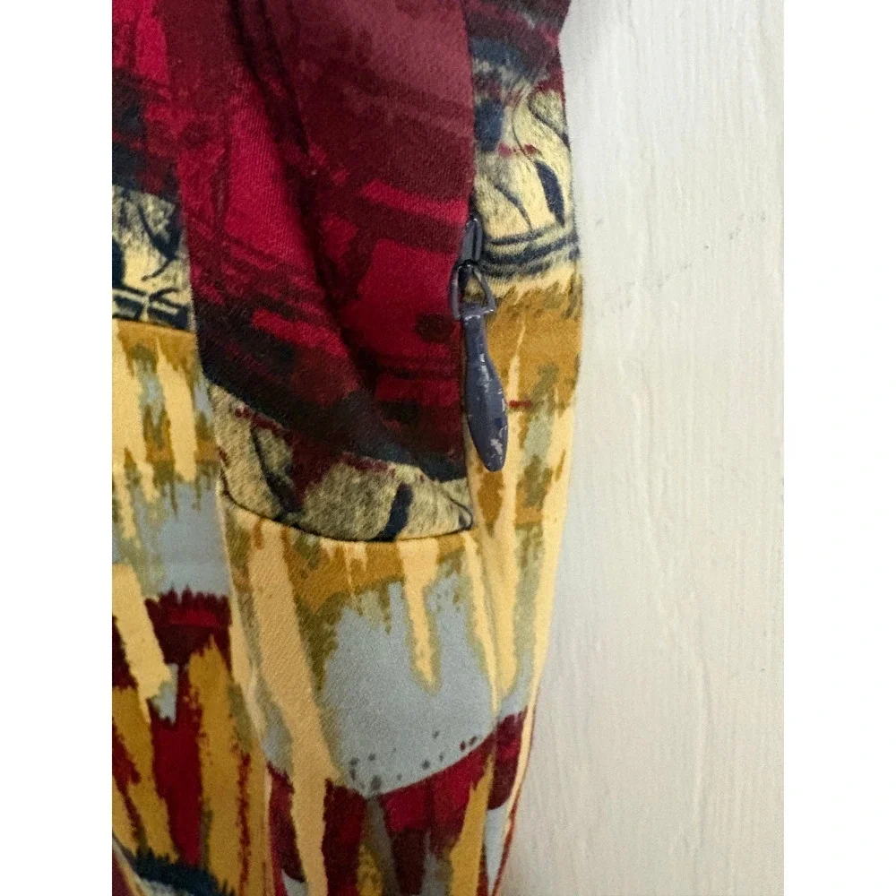 Pendleton Womens Multi Color Aztec Abstract Stripe Cotton Sheath Dress‎ Size 6